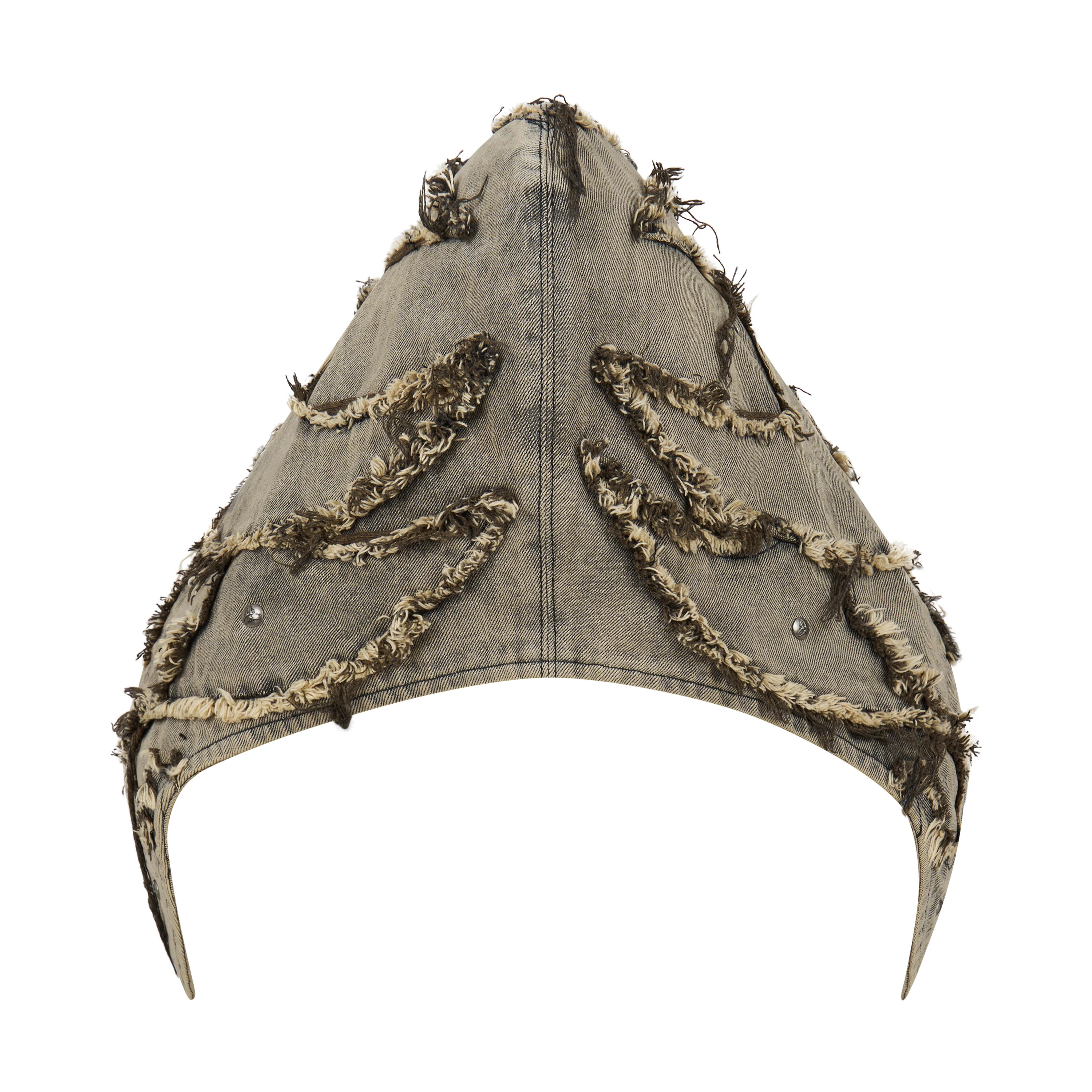 005 CHAOS DREAM WAXED BEIGE HAT - Image 3