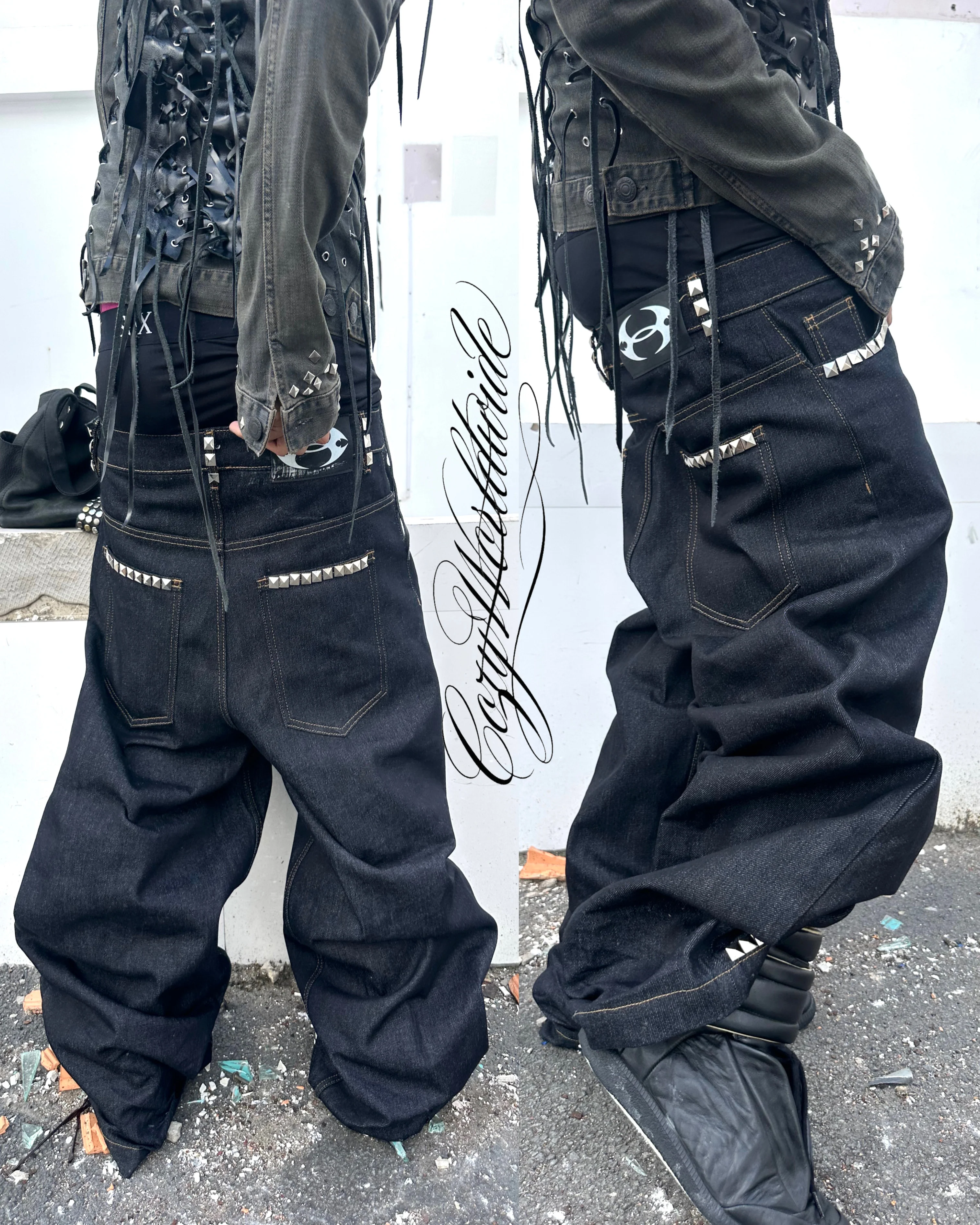 "25STUDDED" JAPANESE RAW DENIM - Image 3