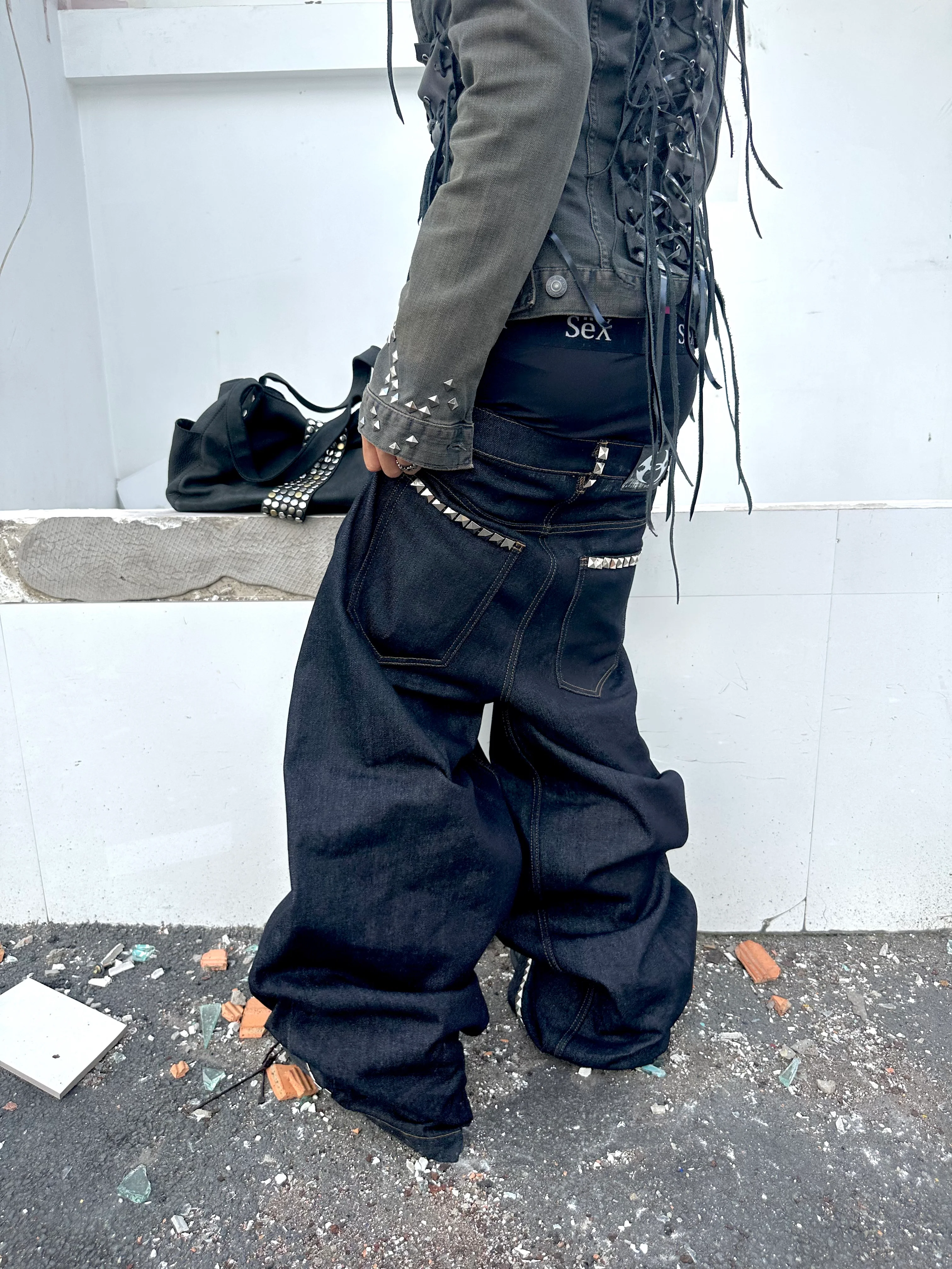 "25STUDDED" JAPANESE RAW DENIM - Image 6