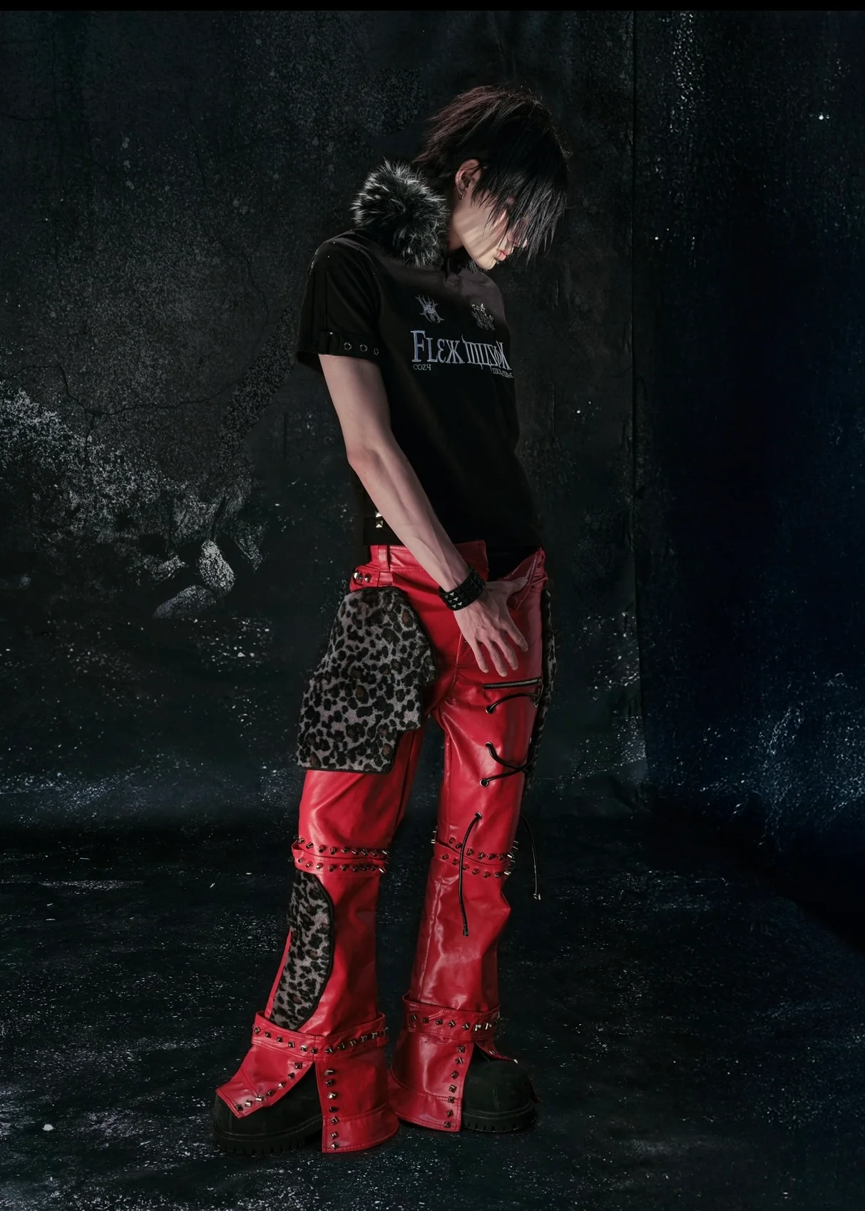 "BBY TECHBOI" FUR BLACK POLO - Image 5