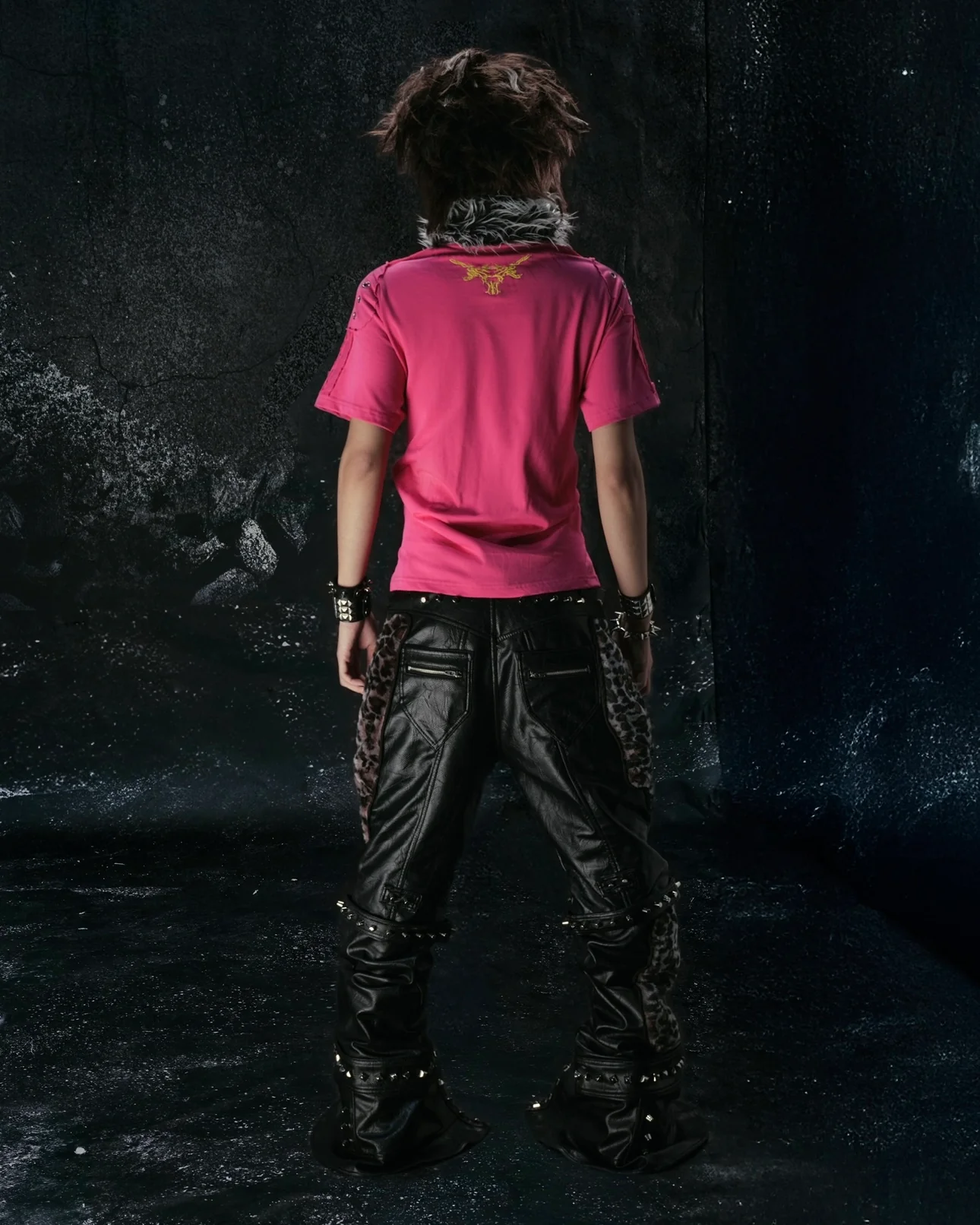"BBY TECHBOI" FUR PINK POLO - Image 9