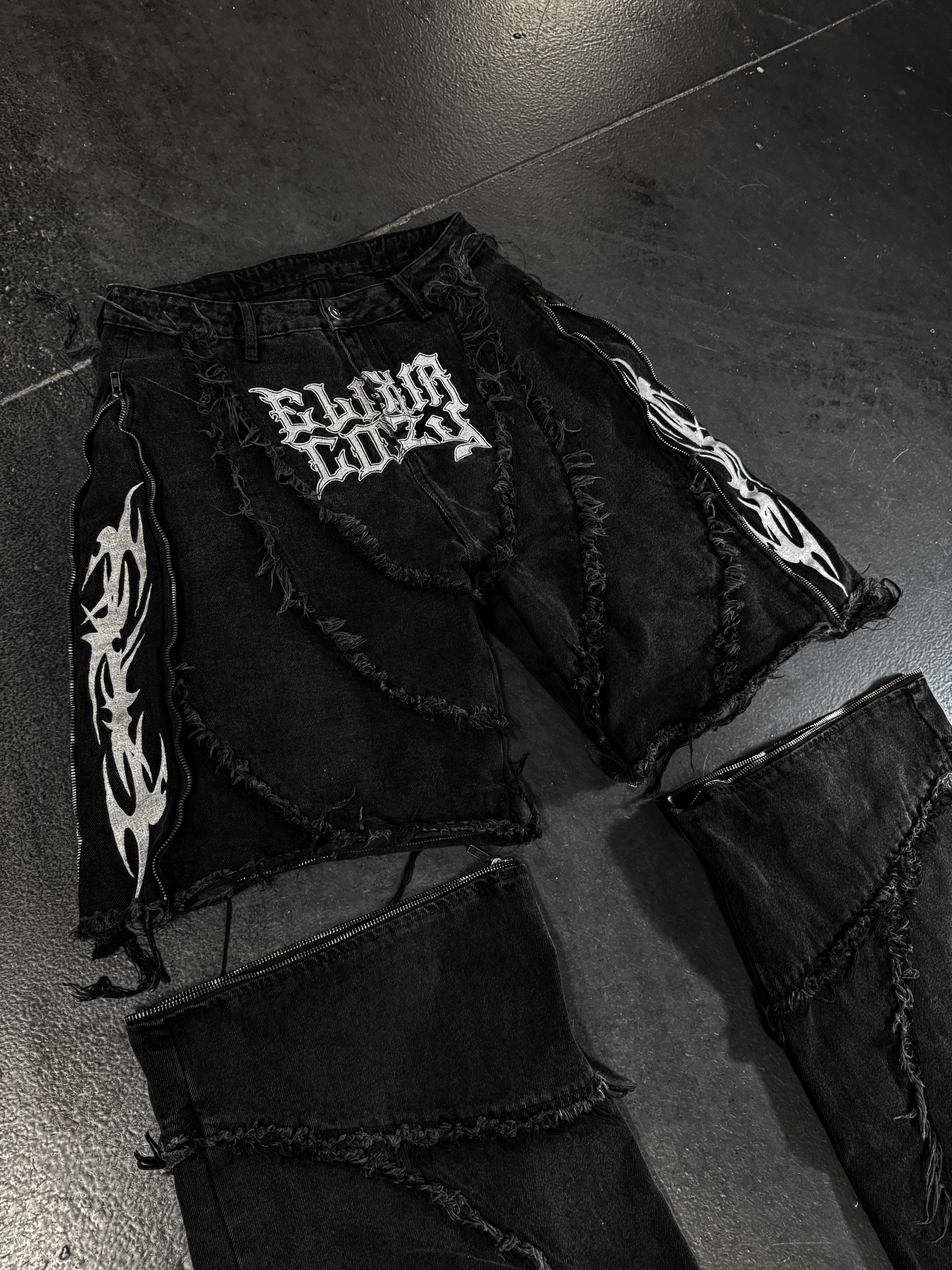 COZY X ELIXIR DETACHABLE 2 IN 1  JEANS - Image 9