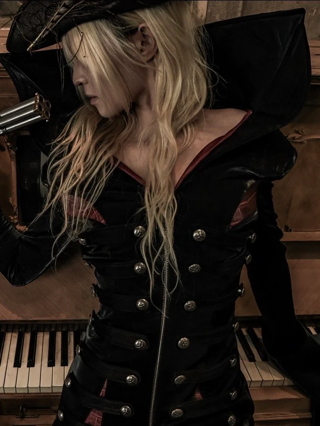 CRIMSON VEIL OFFICER JACKET - Image 6