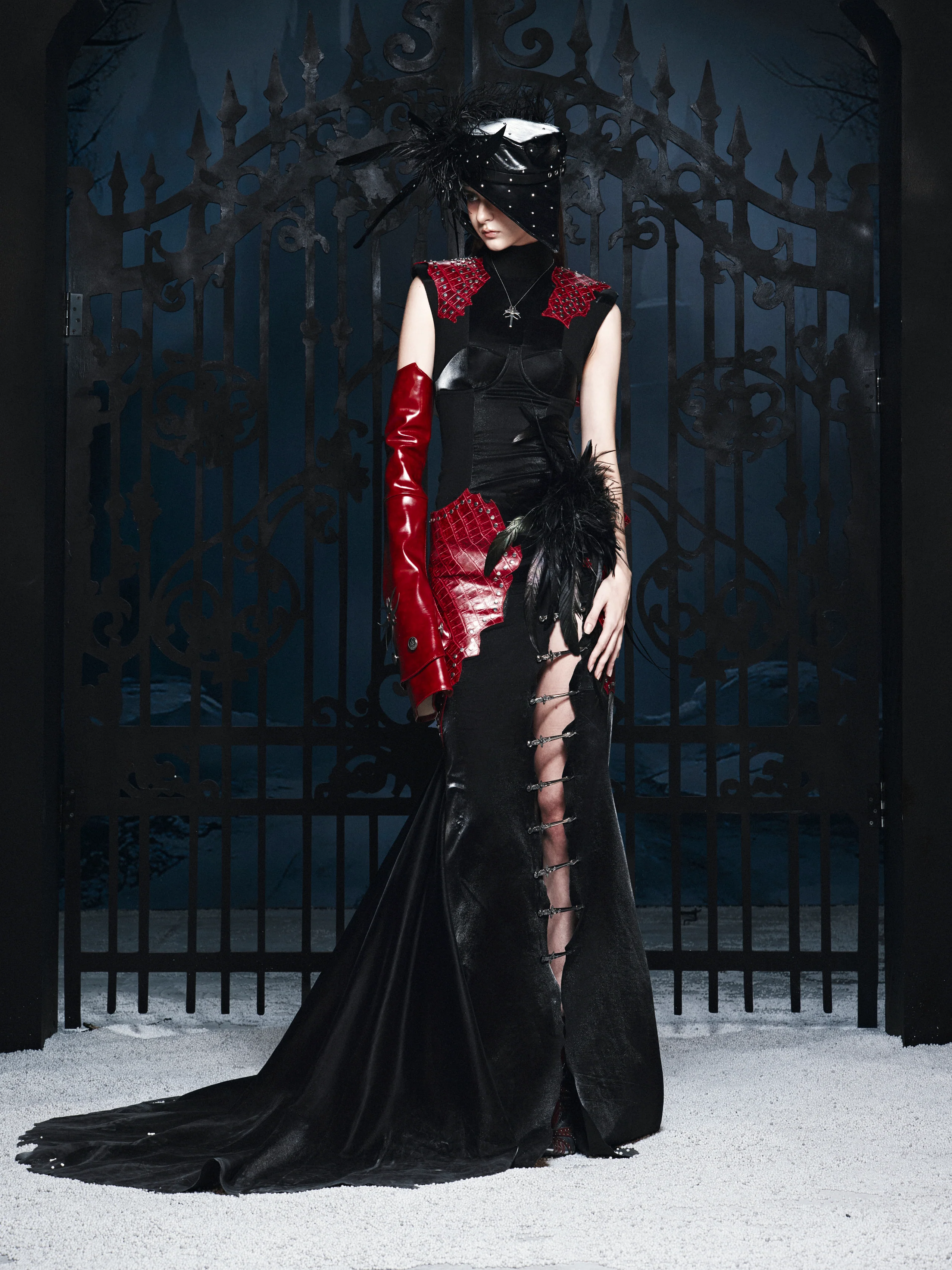 DARK BLOOD VALKYRIE GOWN - Image 4
