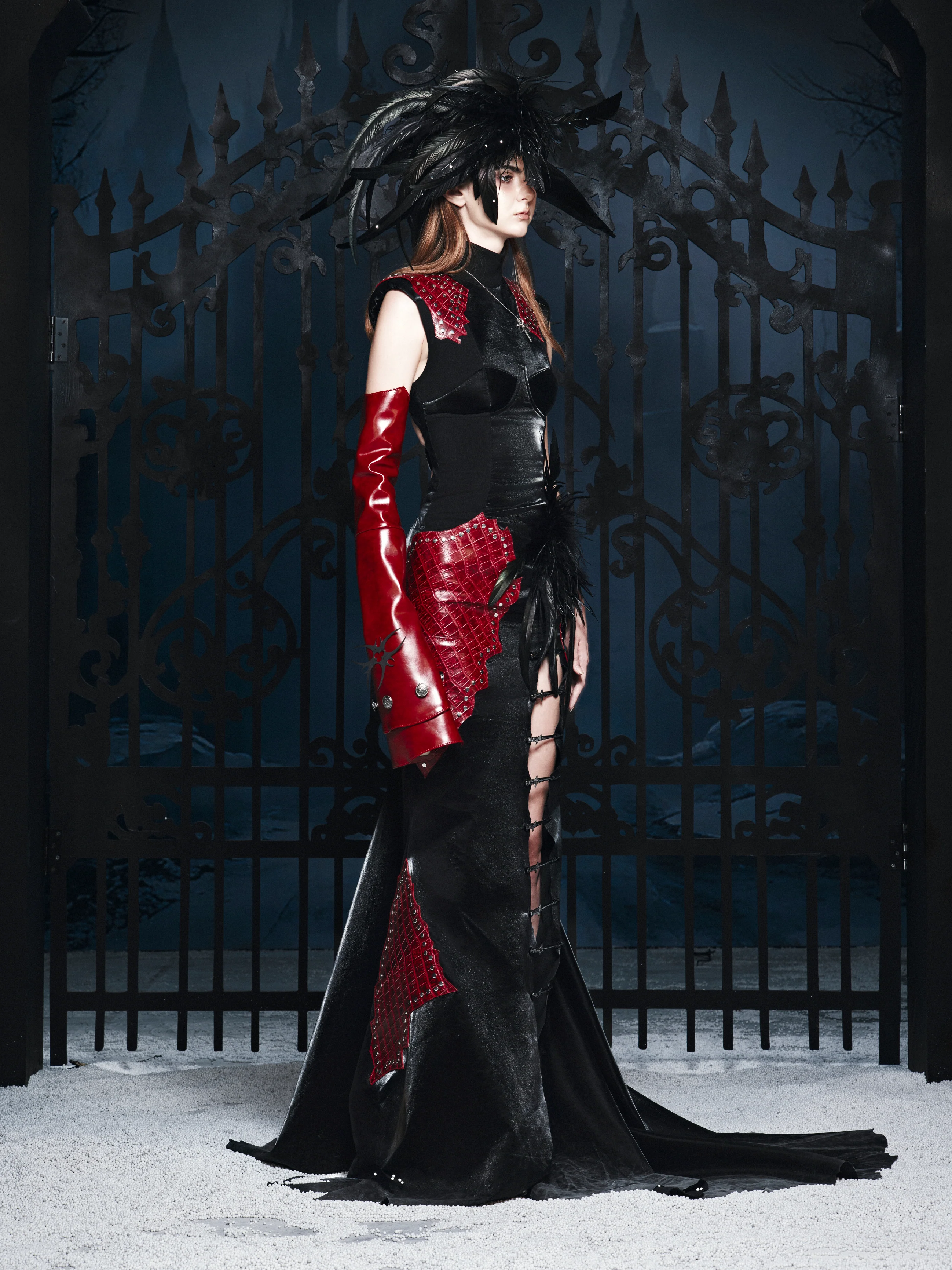 DARK BLOOD VALKYRIE GOWN - Image 7