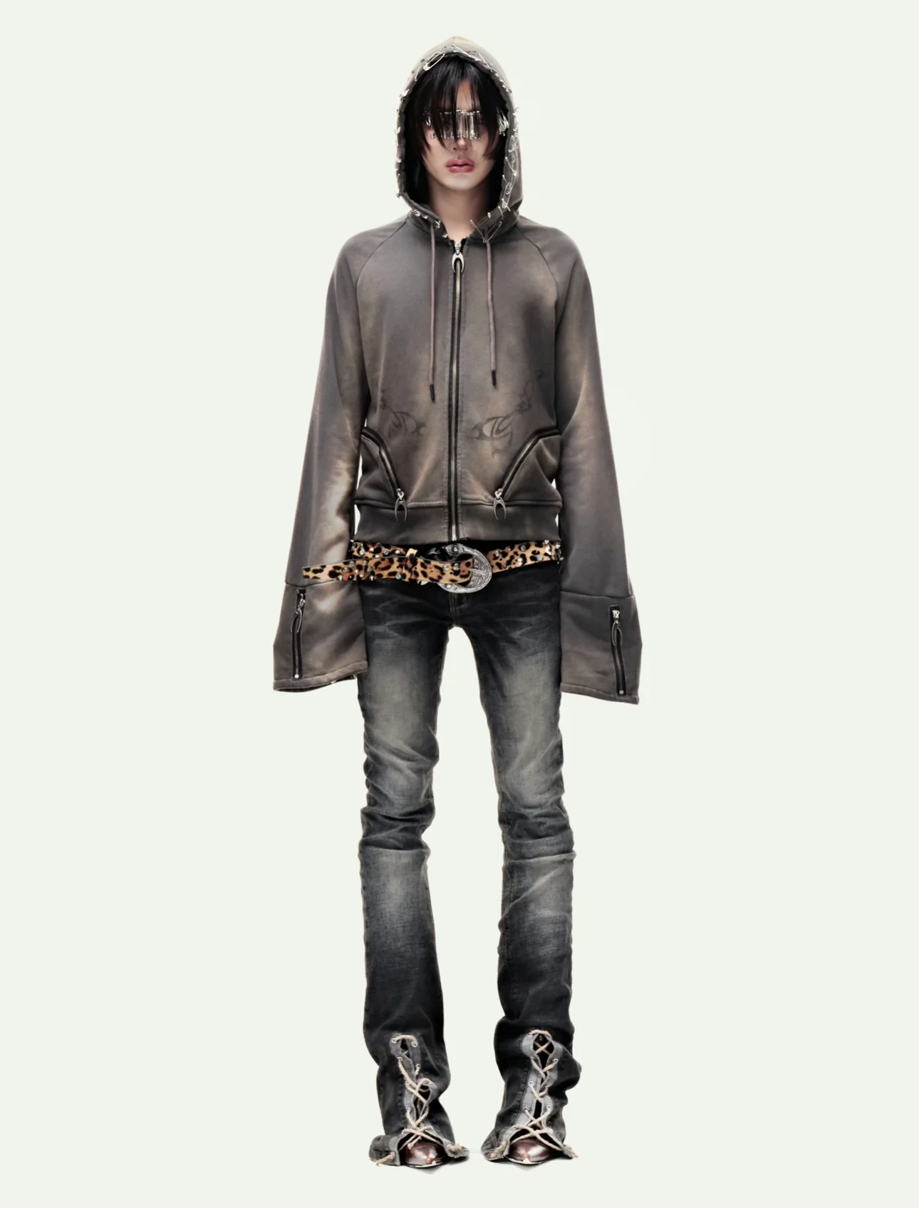 EPL BROWN WAXED HOODZIP - Image 5