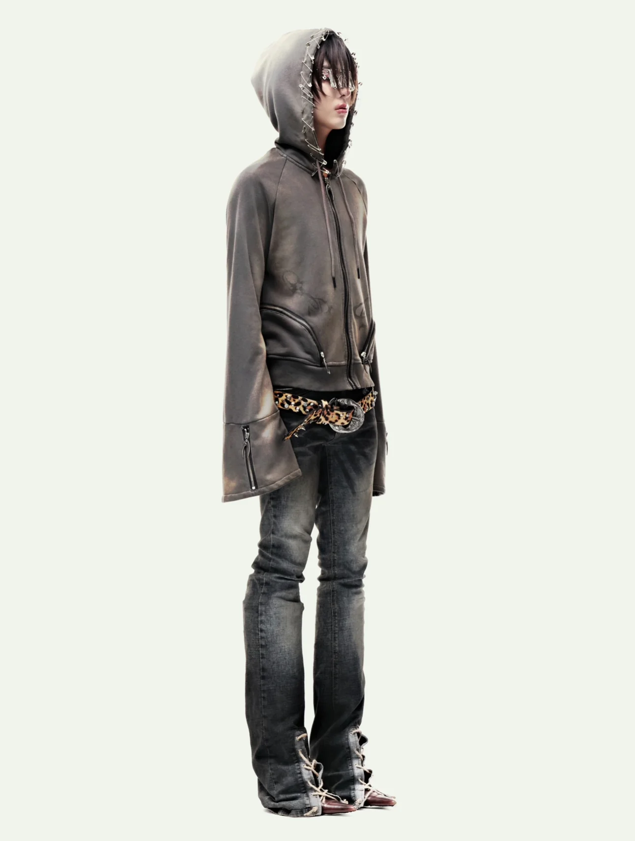 EPL BROWN WAXED HOODZIP - Image 9