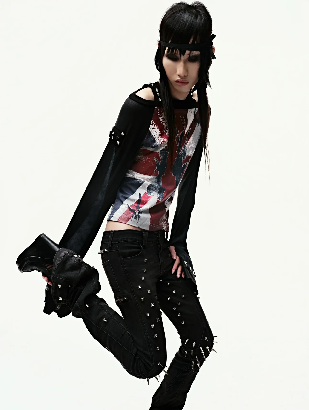 EPL GRUNGE LEATHER LONGSLEEVE - Image 6