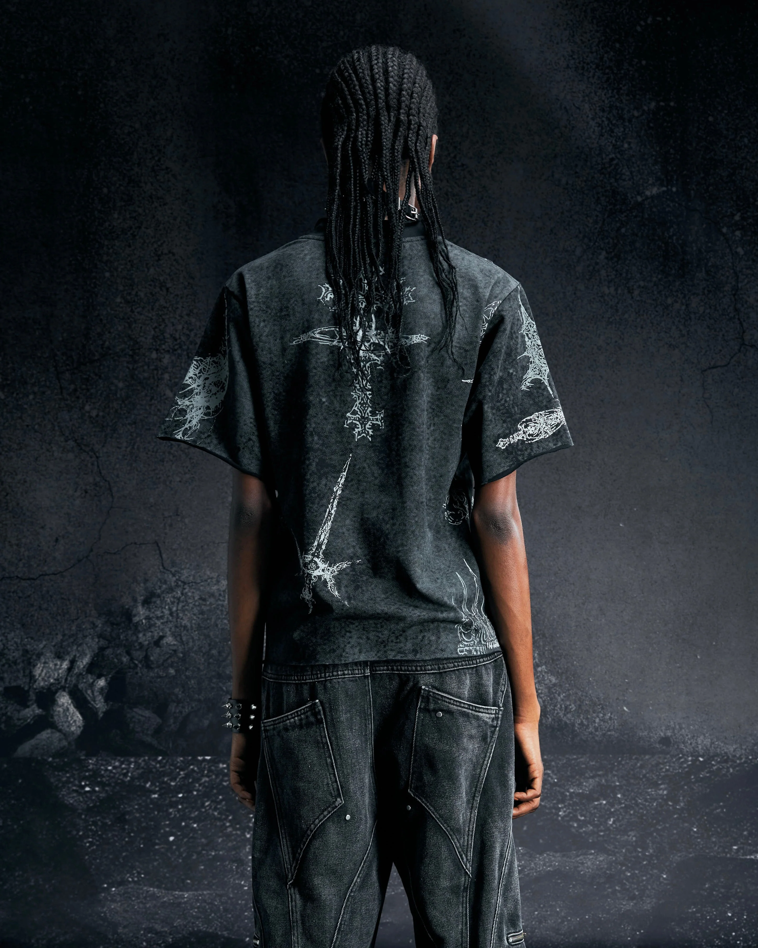 ØNYX WAXED T SHIRT - Image 8