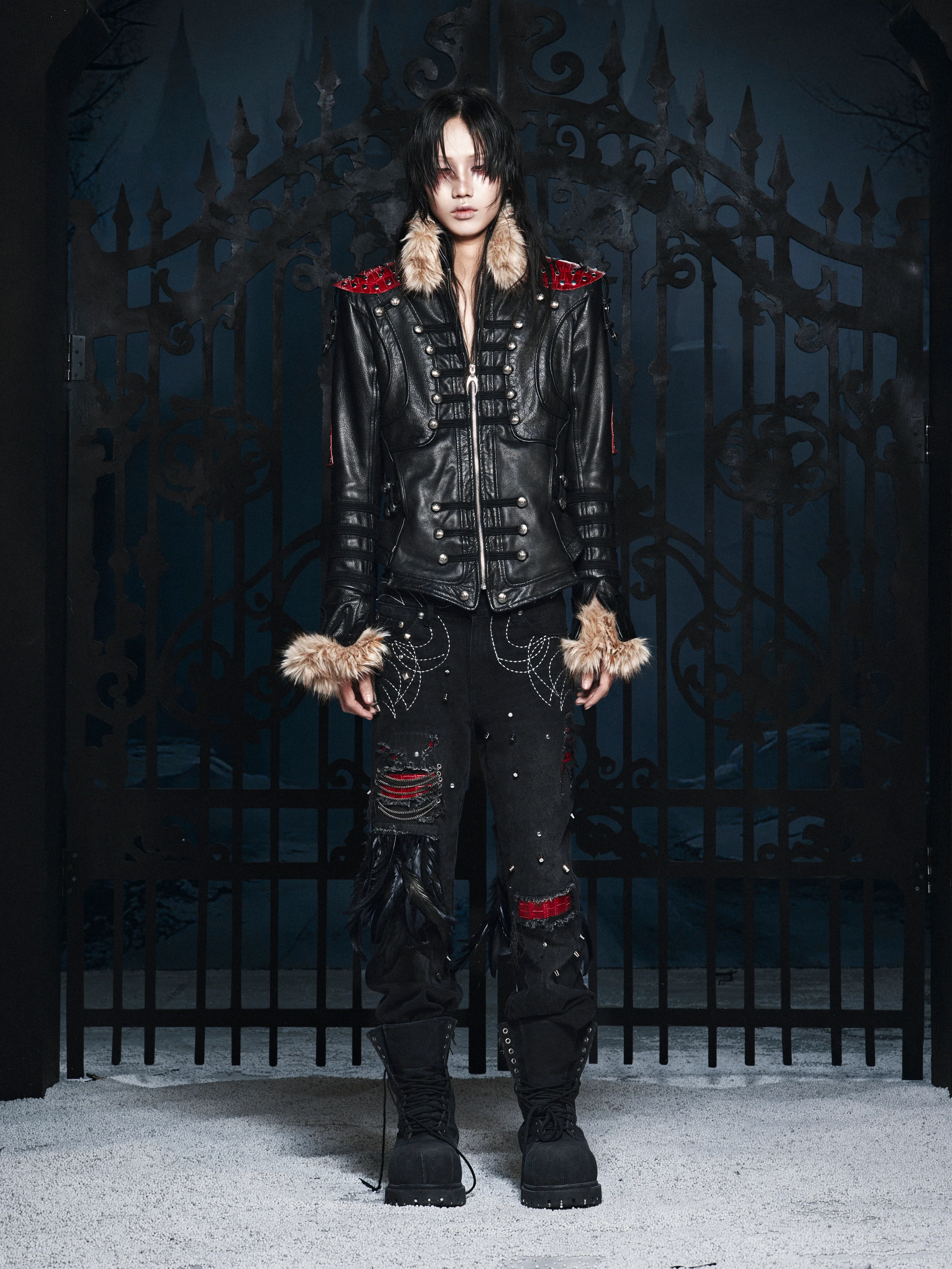 SL Bloodfeather Flare Jeans - Image 3