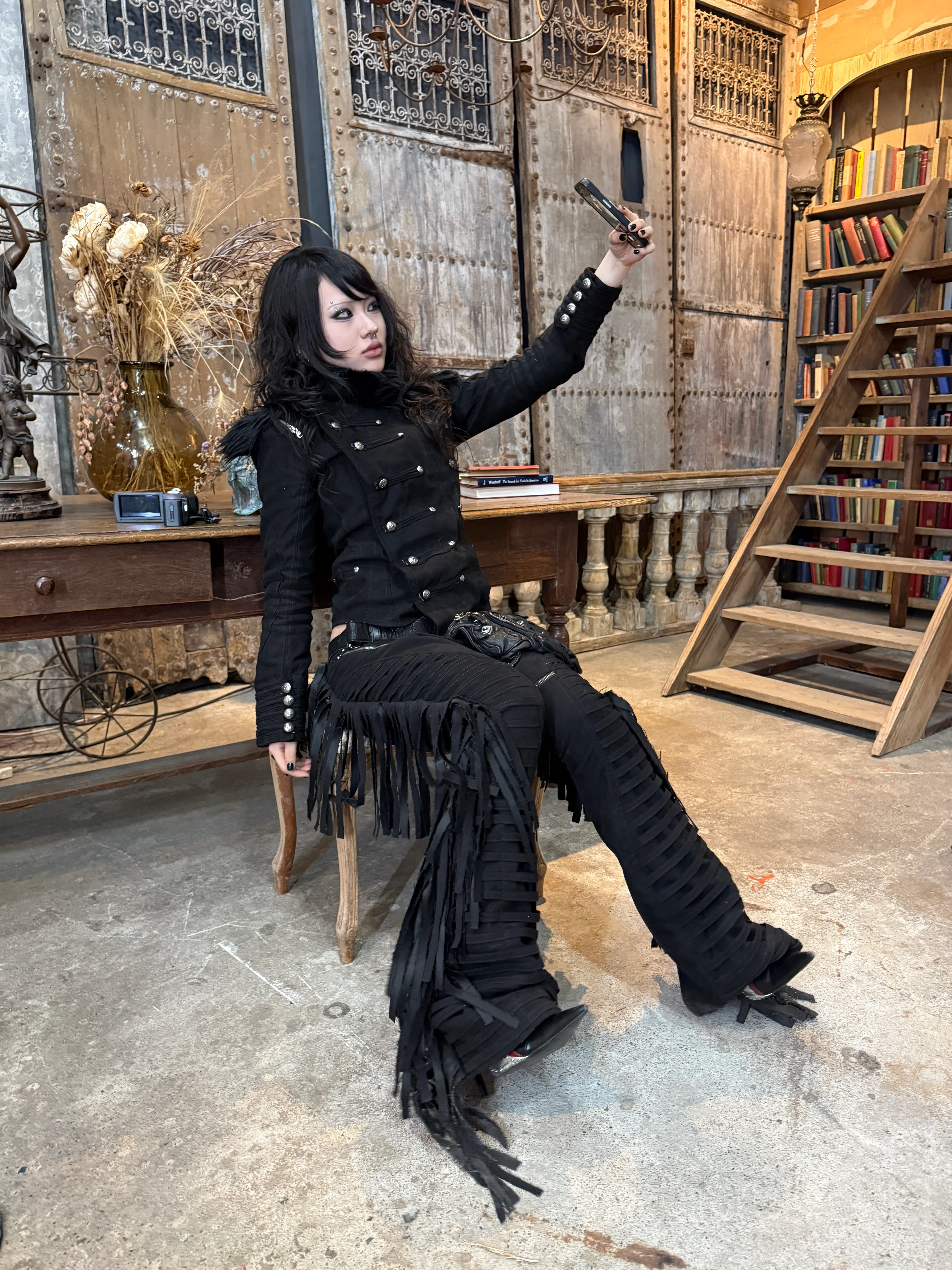 SL REVIVAL ROCK LEATHER PANTS - Image 7