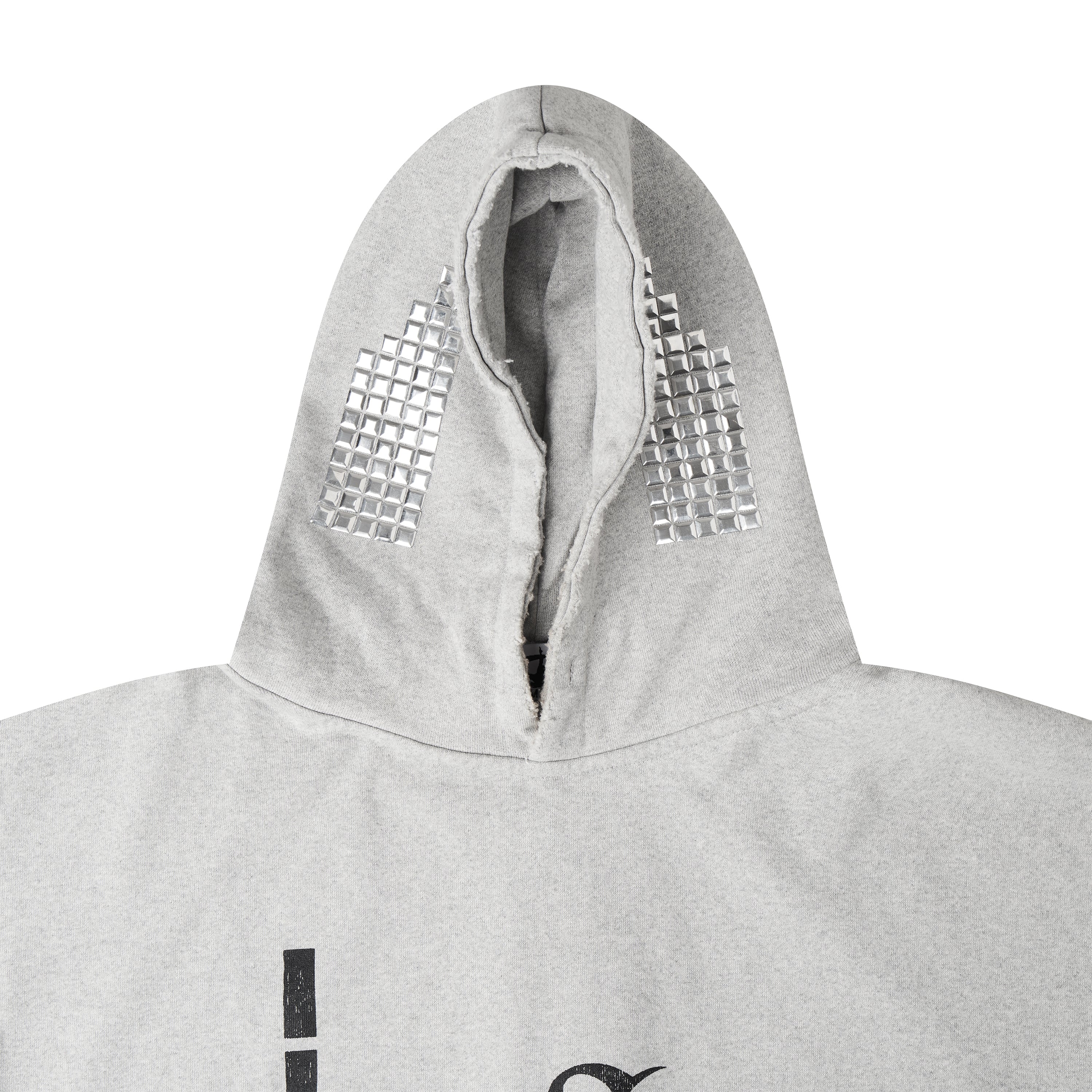 "TECH G1RL" STUDDED HOODIE - Image 3